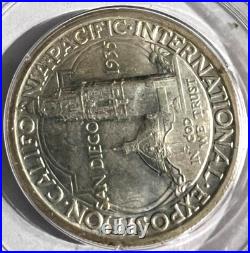 1935 S San Diego Commemorative Half Dollar PCGS MS 64 Old Holder-Higher Grade