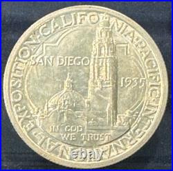 1935-S San Diego Commemorative Uncirculated 70,132 Mintage Free Shipping