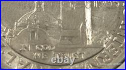1935-S San Diego Expo Half Dollar 90% Silver EF KM#171 Commemorative
