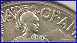 1935-S San Diego Expo Half Dollar 90% Silver EF KM#171 Commemorative
