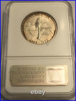 1935 SPANISH TRAIL Commemorative silver half dollar. NGC MS66 #oerg021