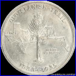 1935 Spanish Trail Half Dollar Commemorative PCGS MS64 Frosty White