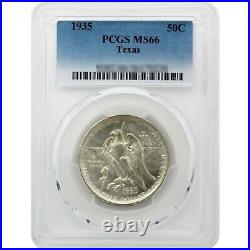 1935 Texas Independence Centennial Half Dollar Commemorative Silver MS66 PCGS