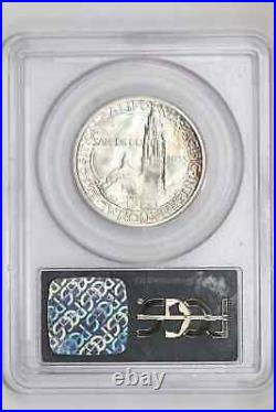 1935-s San Diego Silver Commemorative Half Dollar Pcgs Ms66 Cac Ogh Pq