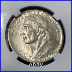 1936 50C Daniel Boone Commemorative Half Dollar MS PGA Silver Slabbed And Graded