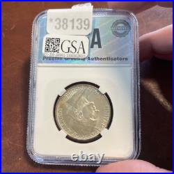 1936 50C Daniel Boone Commemorative Half Dollar MS PGA Silver Slabbed And Graded