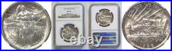 1936 50C Oregon Trail Commemorative Half Dollar NGC MS-66