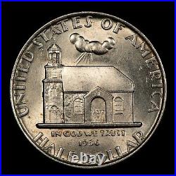 1936 50c Delaware Tercentenary Commemorative Silver Half Dollar Luster C1175