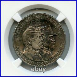 1936 50c Gettysburg Commemorative Silver Half Dollar Coin NGC MS 63