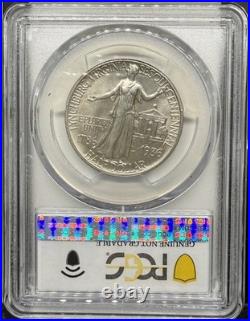 1936 50c Lynchburg Commemorative Half Dollar PCGS UNC Detail Cleaned (620)