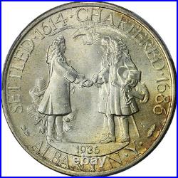 1936 Albany Commem Half Dollar PCGS MS67 Superb Eye Appeal Strong Strike