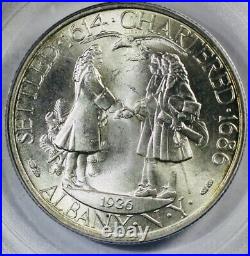 1936 Albany Silver Commemorative Half Dollar PCGS MS-66 Mint State 66