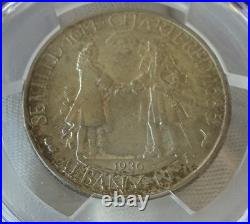 1936 Albany Silver Half Dollar Pcgs Ms 66