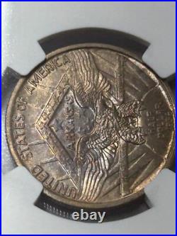 1936 Arkansas Centennial Silver Half Dollar-Robinson NGC MS65 Nicely Toned 1936 Arkansas Centennial Silver Half Dollar-Robinson NGC MS65 Nicely Toned