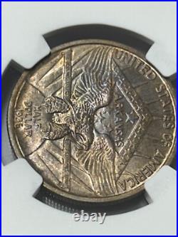 1936 Arkansas Centennial Silver Half Dollar-Robinson NGC MS65 Nicely Toned 1936 Arkansas Centennial Silver Half Dollar-Robinson NGC MS65 Nicely Toned