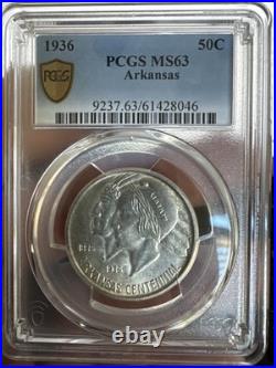 1936 Arkansas Commemorative PCGS 63