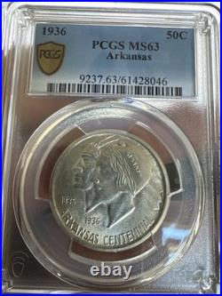 1936 Arkansas Commemorative PCGS 63