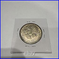 1936 Arkansas Commemorative Silver Half Dollar 50C Coin BU Detail