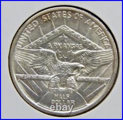 1936 Arkansas Commemorative Silver Half Dollar 50c Free USA Shipping 1936 Arkansas Commemorative Silver Half Dollar 50c Free USA Shipping