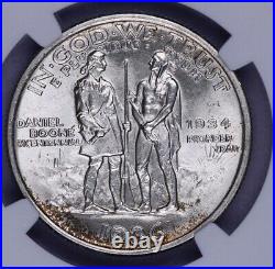 1936 Boone Commemorative Half Dollar 50c NGC MS64