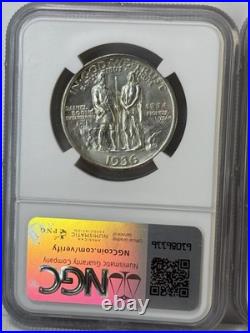 1936 Boone Commemorative Half Dollar Set NGC MS65 (P, D, S) 3-Coin Trio