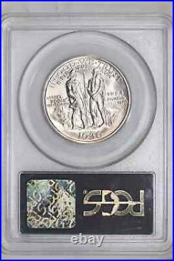 1936 Boone Silver Commemorative Half Dollar Pcgs Ms64 Ogh- Very Pq