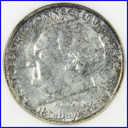1936 Bridgeport Connecticut Commemorative Silver Half Dollar MS 64 NGC