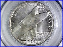 1936 Bridgeport Half Dollar (Certified MS65 by PCGS) Lustrous, Sharp