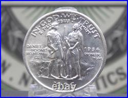 1936 Classic Commemorative BOONE Silver Half Dollar 50c #EC5 ECC&C, Inc 1936 Classic Commemorative BOONE Silver Half Dollar 50c #EC5 ECC&C, Inc