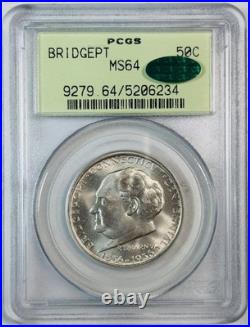 1936 Classic Commemorative Bridgeport Connecticut Centennial PCGS MS-64 CAC OGH
