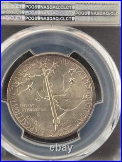 1936 Cleveland Centennial Commemorative Silver Half Dollar Pcgs Ms64