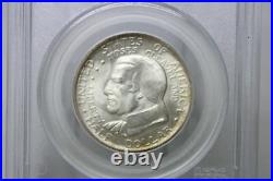 1936 Cleveland Commemorative Half Dollar 50C PCGS MS65 Green CAC OGH #7008 1936 Cleveland Commemorative Half Dollar 50C PCGS MS65 Green CAC OGH #7008