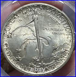 1936 Cleveland Commemorative Half Dollar PCGS MS 65 Lightly Toned Gem