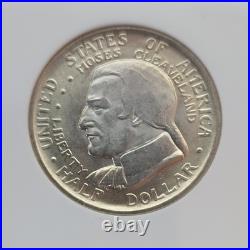 1936 Cleveland Commemorative Silver Half Dollar 50c NGC MS65