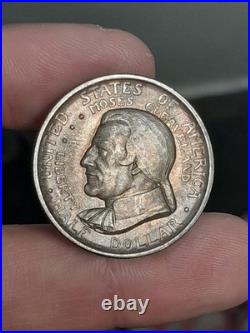 1936 Cleveland Commemorative Silver Half Dollar BU (Dark Toning) #1