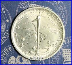 1936 Cleveland Silver Commemorative Half Dollar Collector Coin. Free Shipping