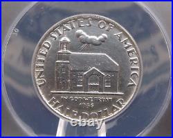 1936 Commemorative DELAWARE Silver Half Dollar 50c ANACS MS60 Unc Detail #686