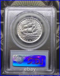 1936 Commemorative DELAWARE Silver Half Dollar 50c PCGS MS64 #686 BU ECC&C Inc