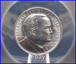 1936 Commemorative ROBINSON Silver Half Dollar 50c ANACS MS63 #761 BU Unc