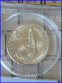 1936-D 50c San Diego Commemorative Silver Half Dollar PCGS MS 65