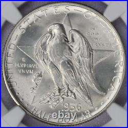 1936-D 50c Texas Commemorative Half Dollar NGC UNC Details Cleaned
