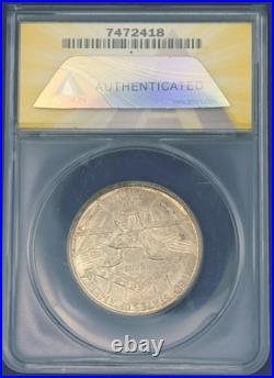 1936 D ARKANSAS COMMEMORATIVE HALF DOLLAR, ANACS Graded as MS 63, Rare 50¢ 1936 D ARKANSAS COMMEMORATIVE HALF DOLLAR, ANACS Graded as MS 63, Rare 50¢