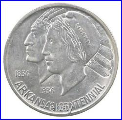 1936-D Arkansas Centennial Commemorative Half Dollar 6100
