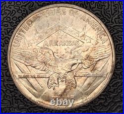 1936-D Arkansas Centennial Commemorative Half Dollar Nicely Toned