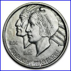 1936-D Arkansas Centennial Half Dollar Commemorative BU SKU#155237