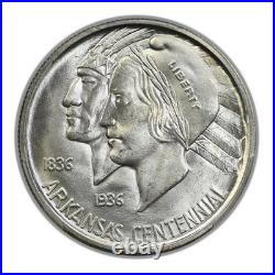 1936-D Arkansas Classic Commemorative Half Dollar 50C PCGS MS65