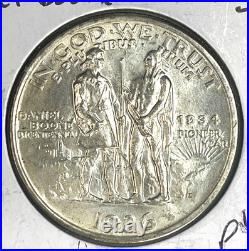 1936 D Daniel Boone Commemorative Half Dollar Unc P464