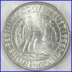 1936 D Providence Rhode Island Commemorative Silver 50c MS 65 PCGS