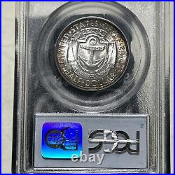 1936 D RHODE ISLAND HALF DOLLAR COMMEMORATIVE 50C COIN PCGS MS 66 Silver Ser 100