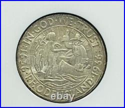 1936-D Rhode Island Commemorative Half Dollar 50C NGC-MS65